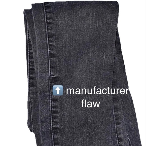 DKNY Girls Sz 12 Stretch Black Denim Skinny Leg Jeans EUC Back to School - Picture 6 of 6